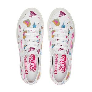 Superga x Barbie Movie Print Sneakers